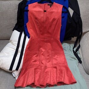 BCBGMaxAzria Vibrant Red Mini Dress